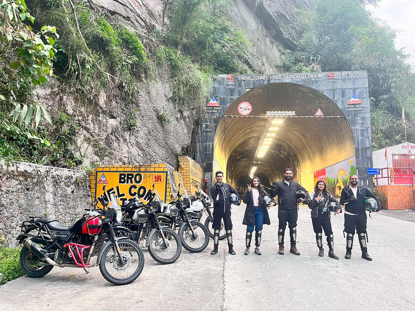 Motorcycle tour sikkim